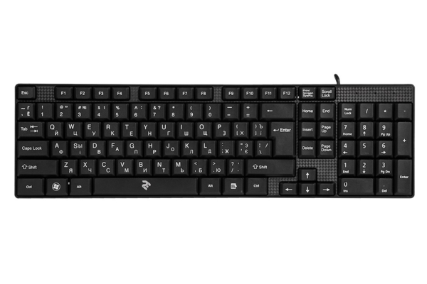Keyboard 2E KS 106 USB Black