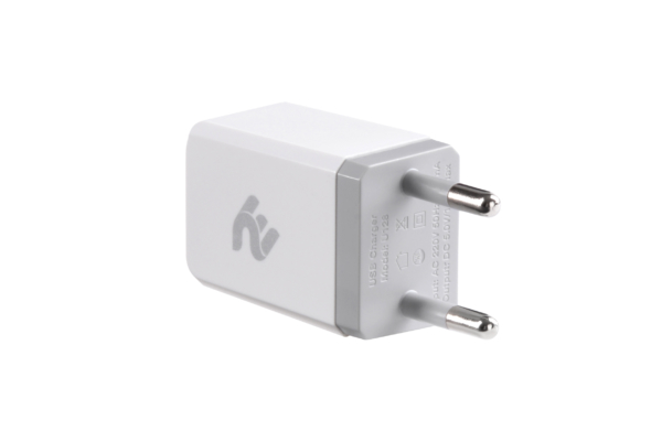 2E Wall Charger 1USBx1A White