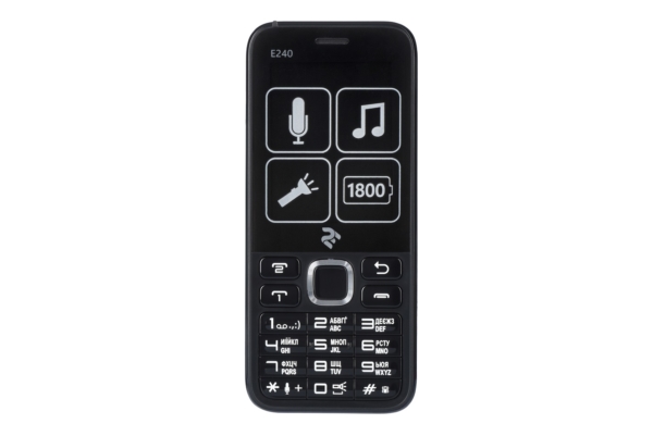 Mobie Phone 2E E240 DualSim Black/White
