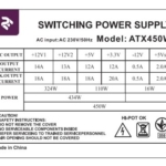 PC Case 2E Vigeo TMQ0105 with power supply