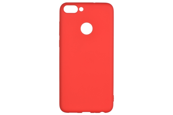 2E Basic Case for Huawei P Smart, Soft touch, Red