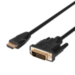Кабель 2E HDMI TO DVI 24+1, Molding Type, 1.8m Black