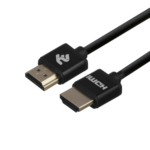 Кабель 2Е HDMI 2.0 (AM/AM), Slim, High Speed, Alumium Black 2m