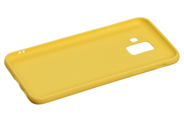 2E Basic Case for Samsung Galaxy A6 2018 (A600), Soft touch, Mustard