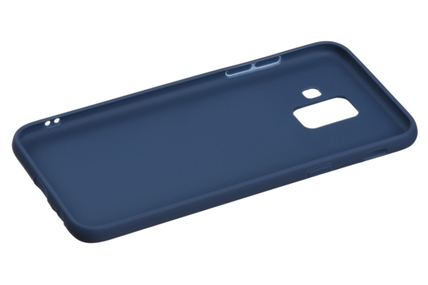 2E Basic Case for Samsung Galaxy A6 2018 (A600), Soft touch, Navy