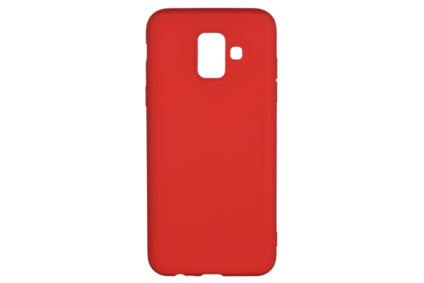 2E Basic Case for Samsung Galaxy A6 2018 (A600), Soft touch, Red