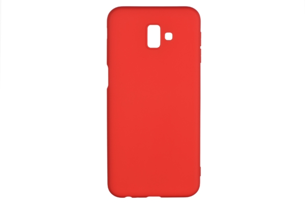 2E Basic Case for Samsung Galaxy J6 Plus 2018 (J610), Soft touch, Red