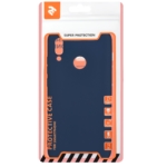 2E Basic Case for Huawei P Smart 2019, Soft touch, Navy