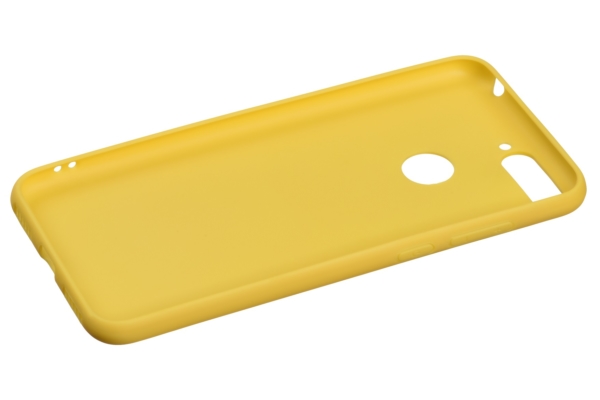 2E Basic Case for Huawei Y6 prime 2018, Soft touch, Mustard