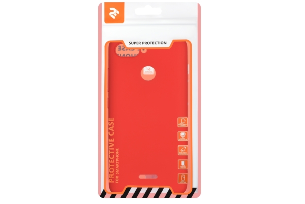 Чохол 2E Basic для Xiaomi Redmi 6, Soft touch, Red