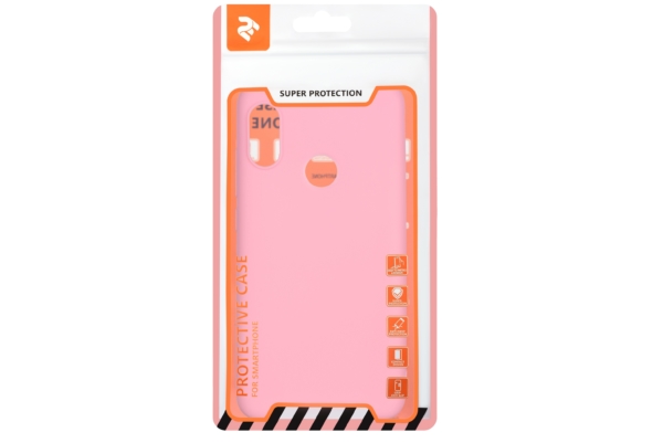 2E Basic Case for Xiaomi Redmi 6 Pro, Soft touch, Pink