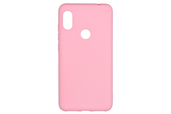 2E Basic Case for Xiaomi Redmi Note 6 Pro, Soft touch, Pink