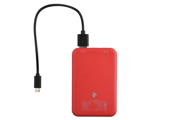 Power Bank 2Е 5000 мАч Red