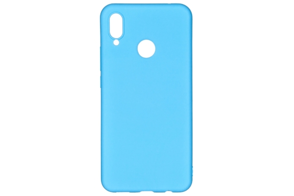 2E Basic Case for Huawei P Smart+, Soft touch, Blue