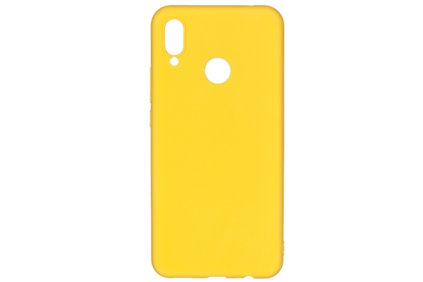 2E Basic Case for Huawei P Smart+, Soft touch, Mustard