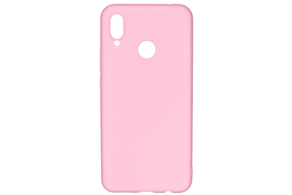 2E Basic Case for Huawei P Smart+, Soft touch, Pink