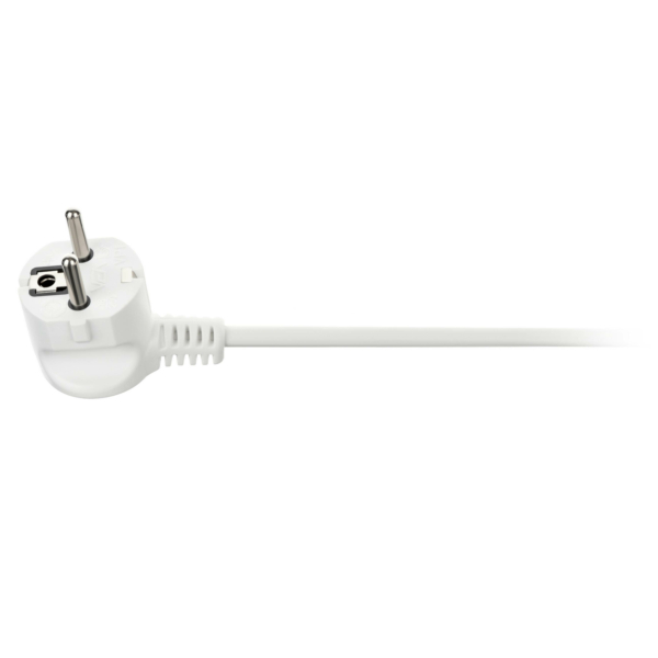 Extension Cord 2E with 4 sockets and a switch 3G1.0, 3m, white
