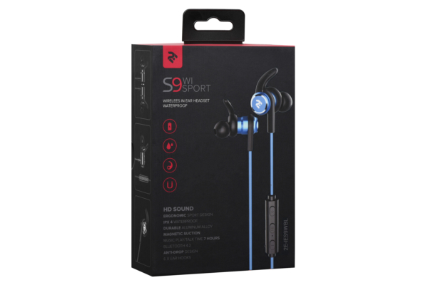 Навушники 2E S9 WiSport, Blue