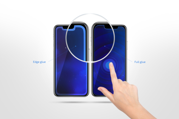 Защитное стекло 2E Samsung Galaxy A9 2018, 2.5D black border FG