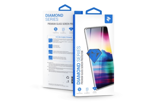 Комплект 3 в 1 Защитное стекло 2E Samsung Galaxy A30/A50, 2.5D Clear