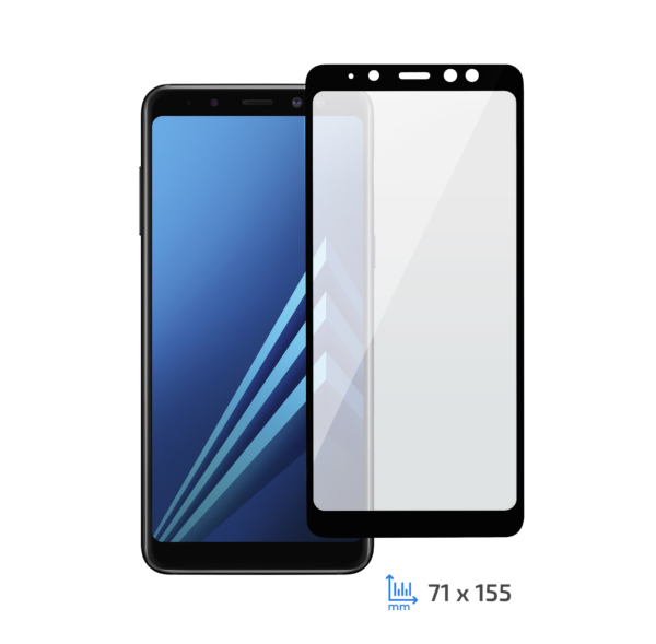 Protective Glass 2E Samsung Galaxy A8+ 2018, 3D black border EG