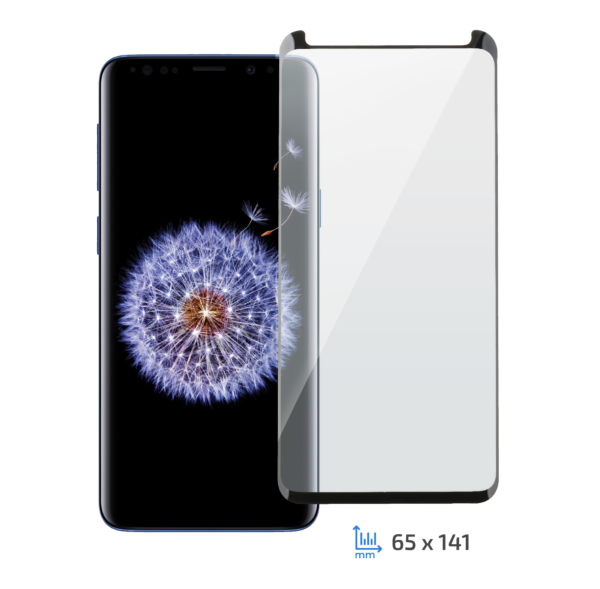 Protective Glass 2E Samsung S9, 3D black border FG