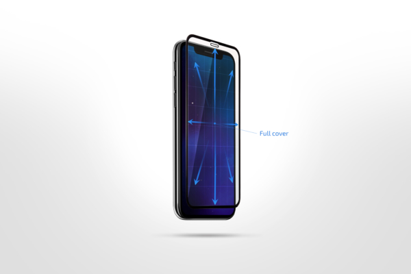 Protective Glass 2E Samsung Galaxy A9 2018, 2.5D black border FG