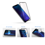 Protective Glass 2E Samsung A8+ 2018 (A730), 2.5D black border FG