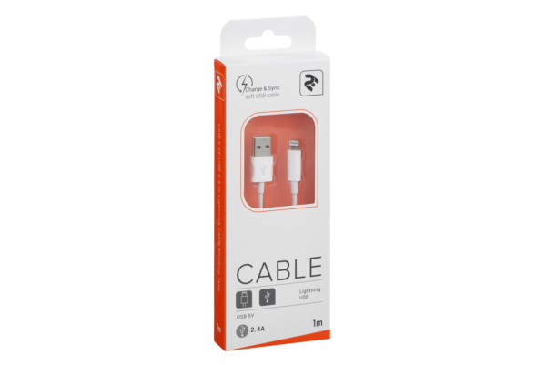 2E Cable USB 2.0 to Lightning Cable, Molding Type