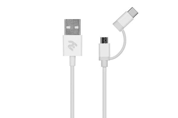2E Cable USB to Micro+Type C