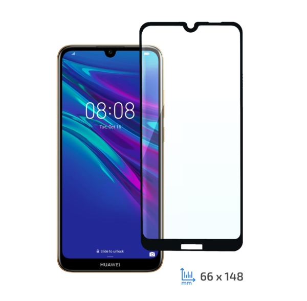 Захисне скло 2E Basic для Huawei Y6 Pro 2019/Y6 2019/Honor Play 8A, 3D FG, Black