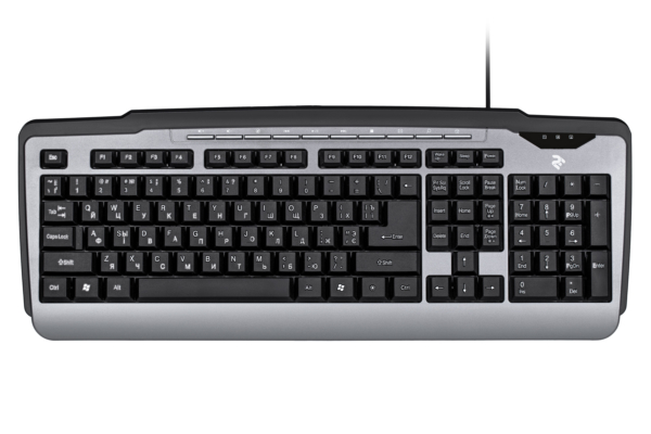 Клавіатура 2E KM1010UB Black/Grey