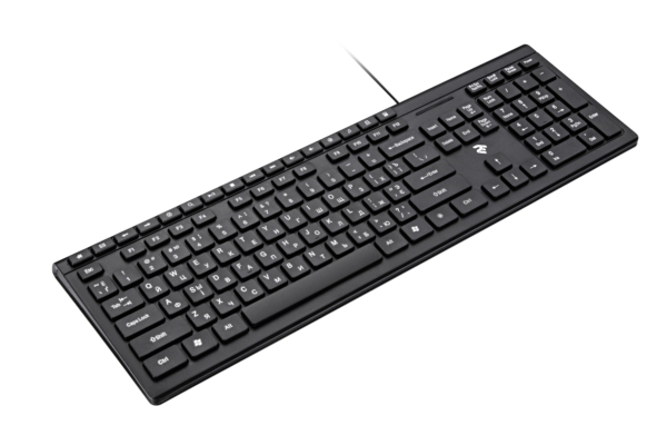 Keyboard 2E KM1020 Slim Black