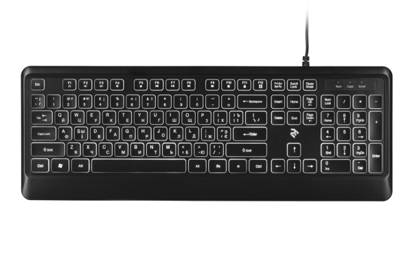 Клавиатура 2E KS110 Illuminated Black