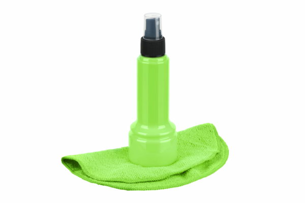 Набор для очистки 2E Green — жидкость 150 мл и круглая салфетка