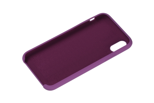 2Е Case for Apple iPhone XS, Liquid Silicone, Purple