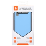 2Е Case for Apple iPhone XS, Liquid Silicone, Skyblue