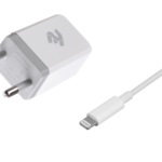 Network Charger USB Wall Charger+Cable Lightning, White