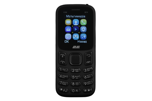 Mobile Phone 2E E180 2019 DualSim Black