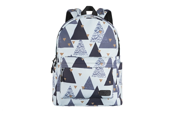 Рюкзак для ноутбука 2E BPT6114WT, TeensPack Triangles 13″, White