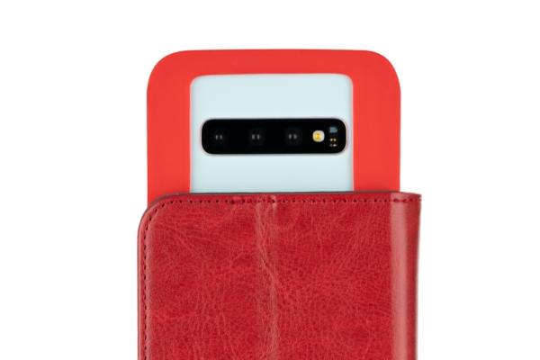 Чохол 2E Eco Leather універсальний для смартфонів з діагоналлю 5.5-6″, Red