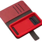 Чохол 2E Eco Leather універсальний для смартфонів з діагоналлю 6-6.5″, Red