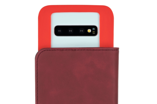 Чохол 2E Silk Touch універсальний для смартфонів з діагоналлю 6-6.5″, Сarmine red