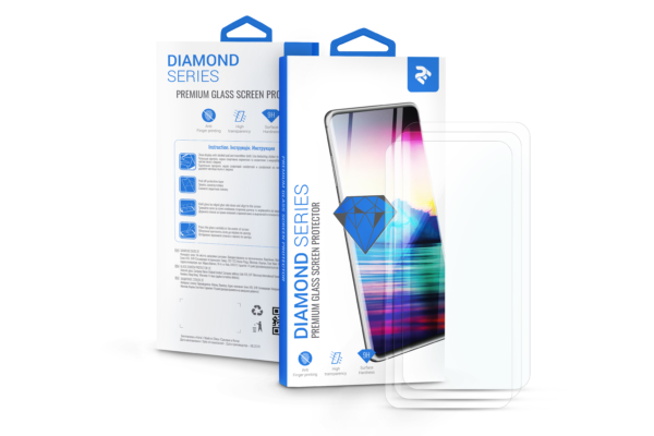 Комплект 3 в 1 захисне скло 2E для Samsung Galaxy A51, 2.5D, Clear