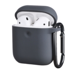 Чохол 2Е для Apple AirPods, Pure Color Silicone (3.0mm), Carbon Gray