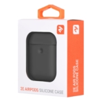Чохол 2Е для Apple AirPods, Pure Color Silicone (3.0mm), Carbon Gray