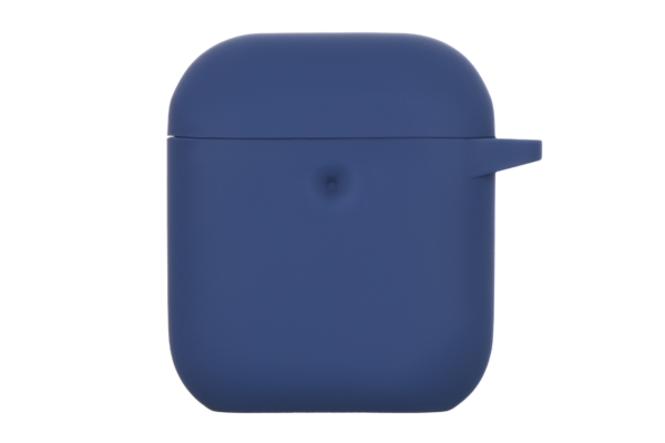 2E earphone case for AirPods, Pure Color Silicone (3.0mm), Navy
