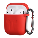 Чохол 2Е для Apple AirPods, Pure Color Silicone Imprint (1.5mm), Rose red