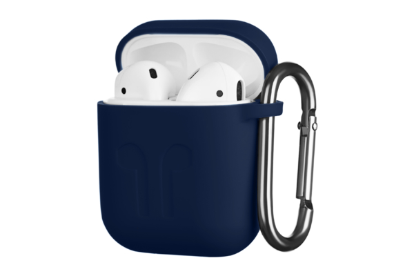 Чохол 2Е для Apple AirPods, Pure Color Silicone Imprint (1.5mm), Navy