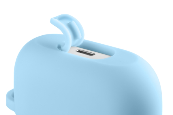 Чохол 2Е для навушників Apple AirPods Pro, Pure Color Silicone (2.5mm), Blue